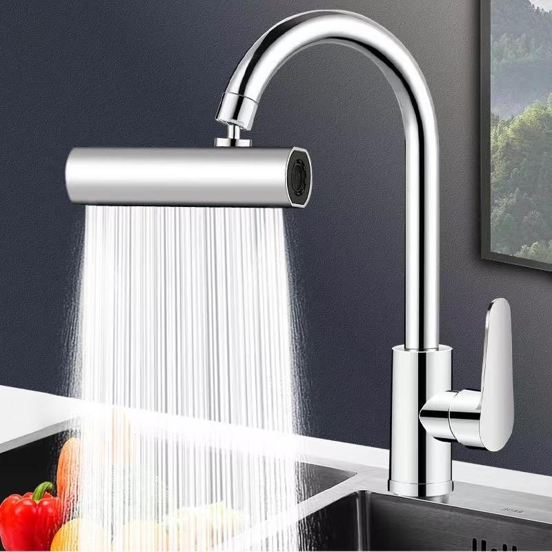 4 Modes Kitchen Faucet Universal Faucet Nozzle Anti-splash 720° Swivel Water Tap Extender Bathroom Sink Faucet Kitchen Accessory