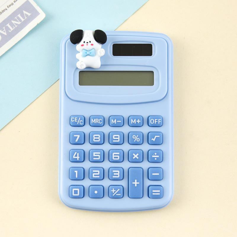 Cartoon Mini Cute Portable Calculator for School and Office
