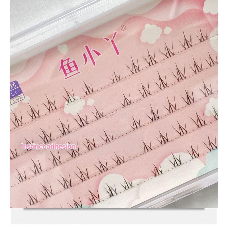 Aimo - Pojedyncze Kępki Dolne Sztuczne Rzęsy (Różne wzory)