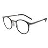 Luxury Designer Metal Round Frame Reading Glasses Men Women Business High-definition Blue Light Blocking Far Sight Eyeglasses