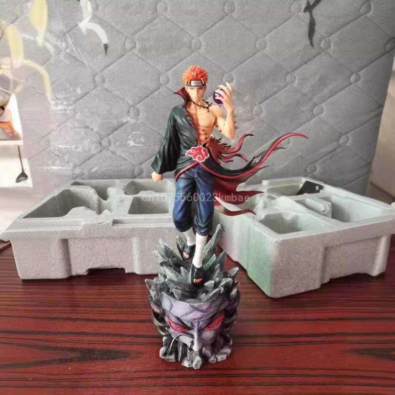 29Cm Classic Naruto Pain Figurine Gk Action Figures Model Pvc Statue Collectible Decoration Desktop Ornament Birthday Toys Gift