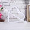 Adorable Heart Shape LED Light Decorative Wall Hanging Lamp for Bedroom Dormitory