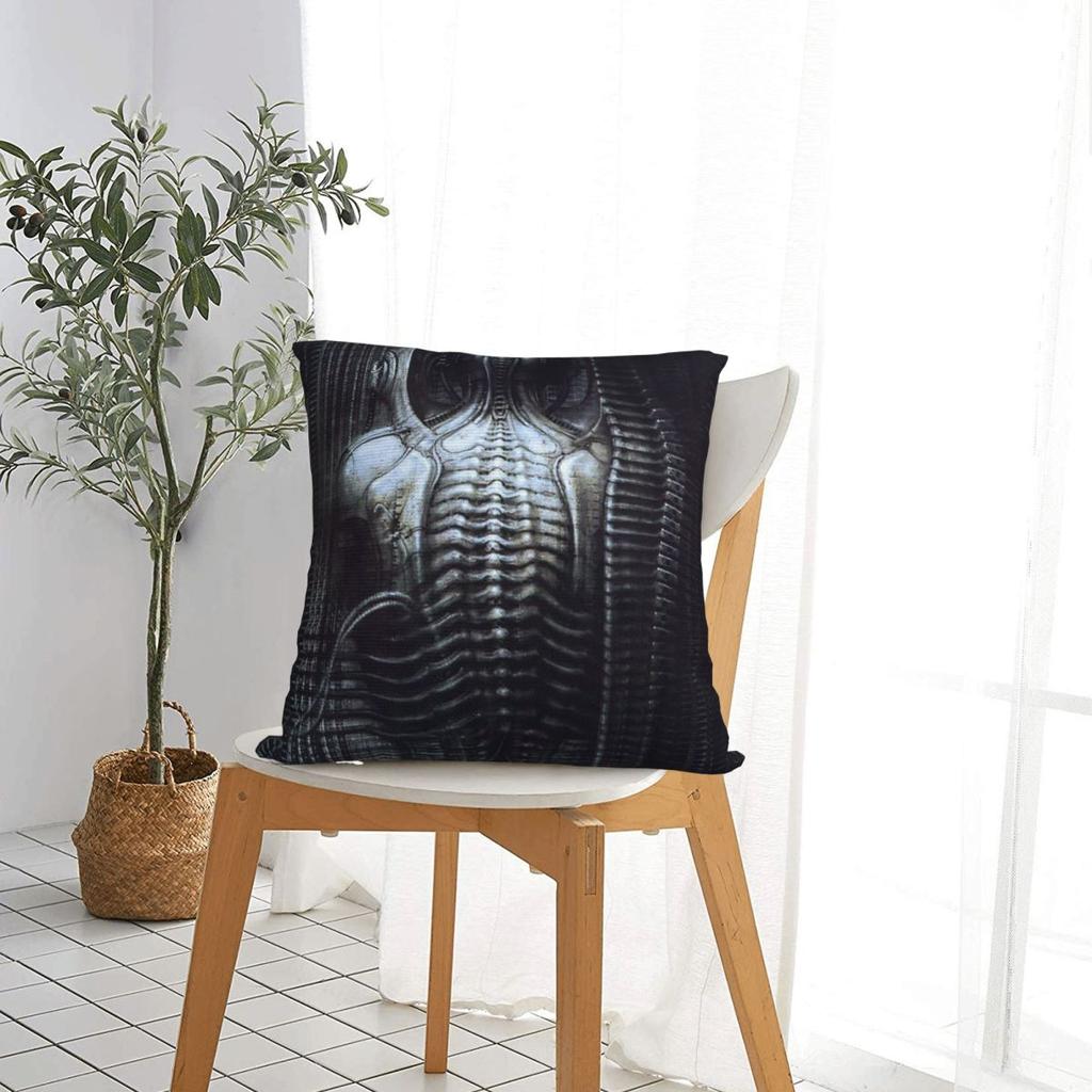 New York City Vi Torso H R Giger Pillowcase Cushion Comfort Throw Pillow Decorative Cushions Used for Home Bedroom Living Room