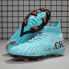 Hohe CR7 bequeme abriebfeste und rutschfeste Handtuchsohle heiß verkaufende Fly-Woven TF Fußballschuhe Großhandel