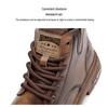 Men's Trendy Retro Martin Boots: Breathable, Non-Slip, Height-Enhancing, Shock-Absorbing, Comfortable, Wear-Resistant, All-Match.