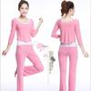 Modal Mid-Sleeve Yoga Suit: Women's 3-Piece Set for Dance & Practice, Comfortable Loose Fit