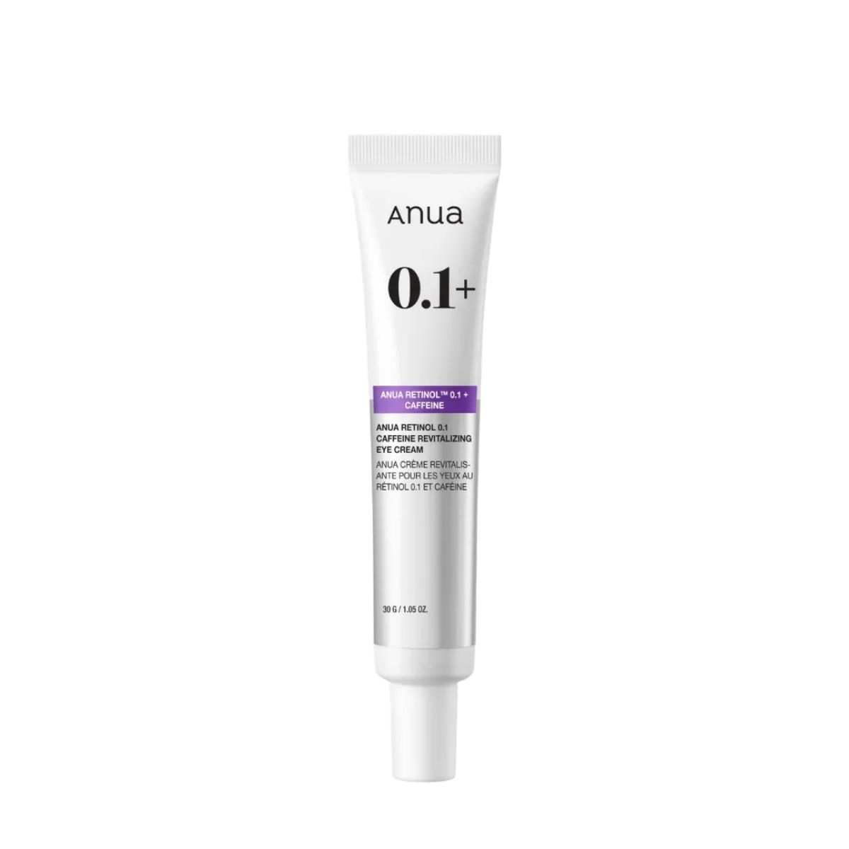 Anua Retinol 0.1 Caffeine Revitalizing Eye Cream Smooth Refreshing 30g