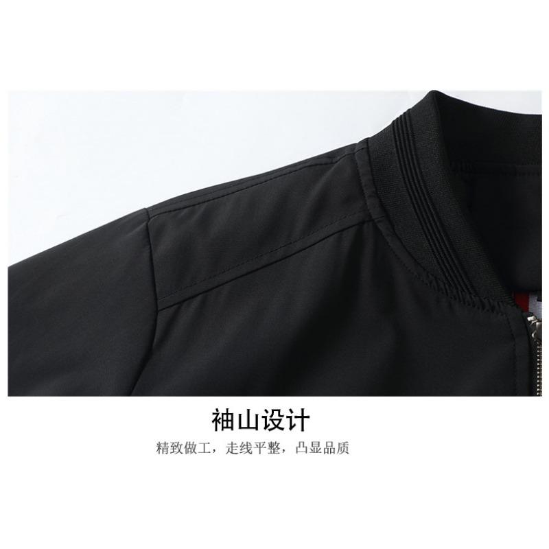 Men S Casual Loose Korean Style Baseball Jacket For Spring Autumn