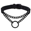 2025 Damen Gothic Herz Choker Halskette Schwarz Rot Halskette PU Leder Kragen Ketten Maid Punk Cosplay Access