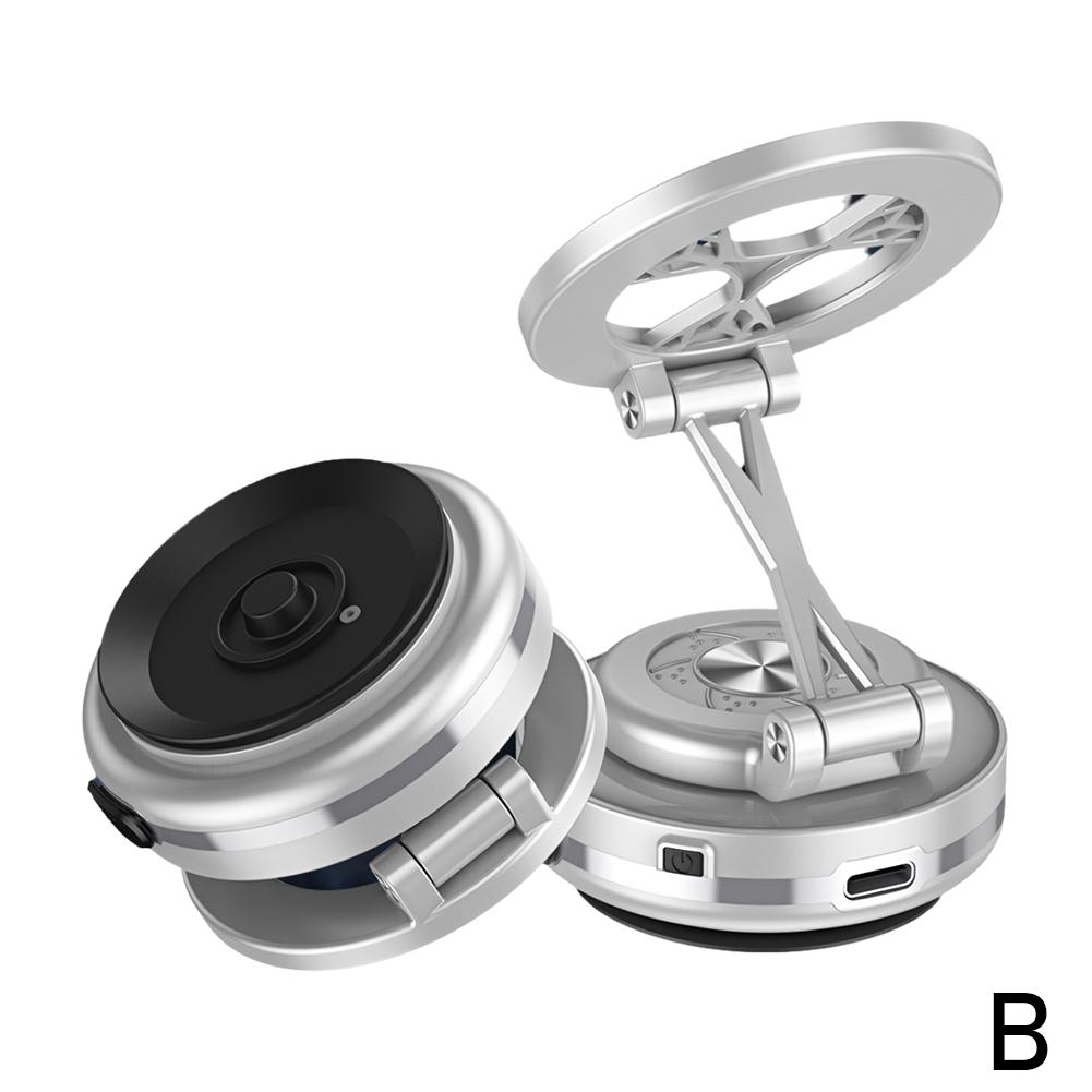 

Вращение на 360°, регулируемое зарядное автомобильное крепление, держатель для мобильного телефона, магнитный вакуумный адсорбционный сверхустойчивый кронштейн на присоске серебряный