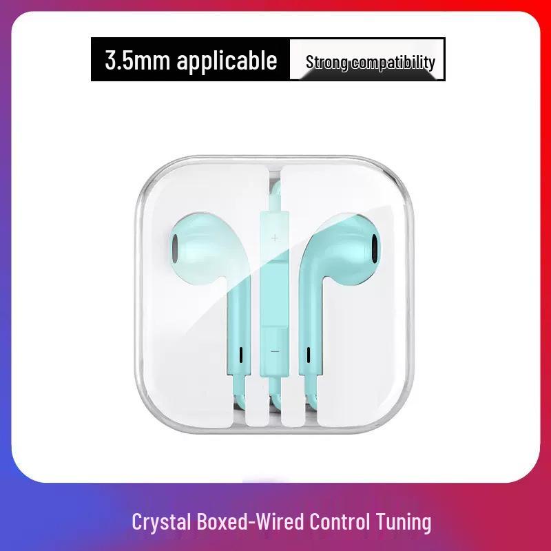 Auriculares In-Ear con Micrófono y Control por Cable, Compatibles con Apple, Android y Huawei, con Graves Potentes