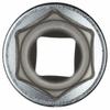 TONE HP4S-22L Deep Socket (Hex), 12.7mm (1/2") Drive, 22mm Width