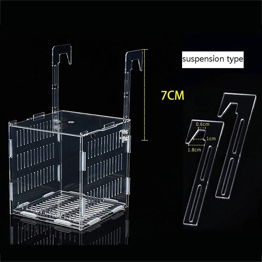 1 Stück Aufzuchtbecken Trennwand Aquarium Isolationsbox Fischbrut Hydroponik Pflanzkasten Fischbehälter Zubehör