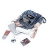 Denim Small Backpack Women's Backpack Multi-functional Chest Bag