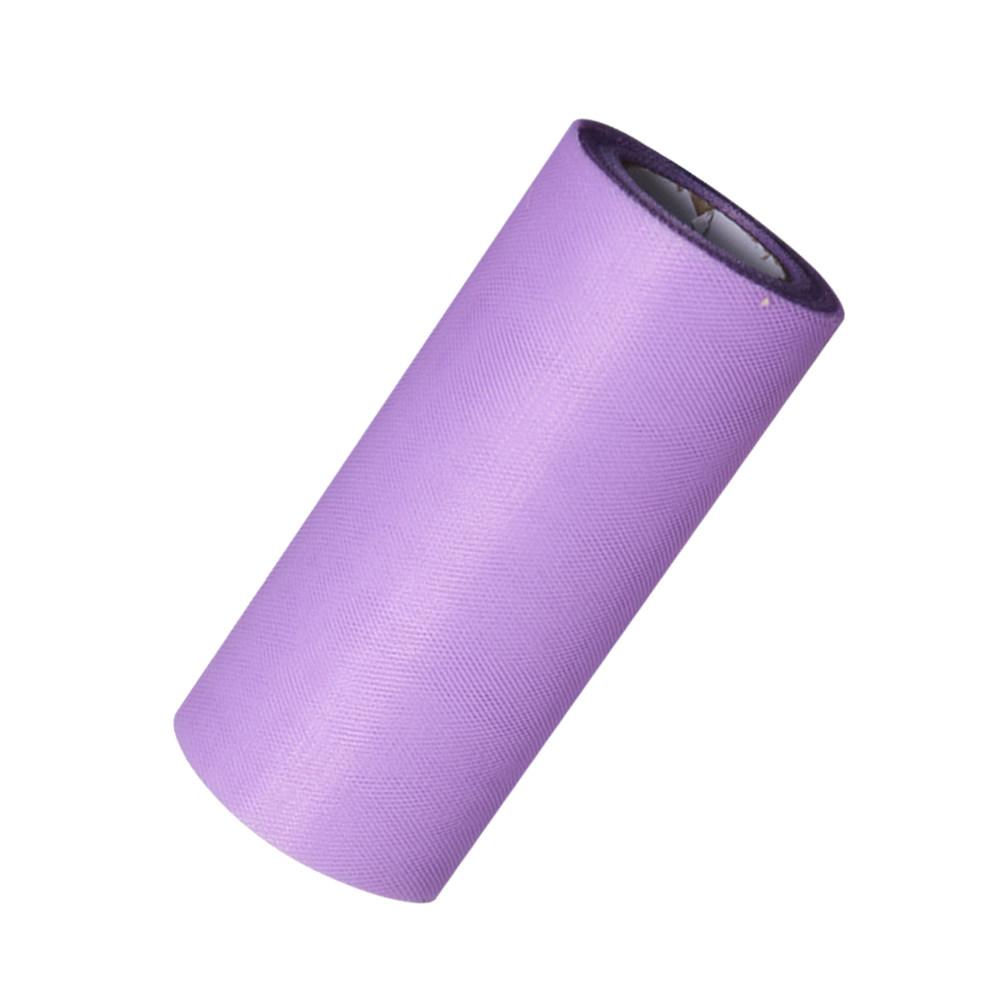 25 Yard Bright Color Tulle Roll Fine Mesh Fabric for Wedding Decoration DIY Tutu Skirts Party Favors Table Decor Craft Supplies