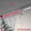 2D Flat Printing  JIT 2pcs   Curtains (Without Rod) Festive Whirl Print Popular Curtains Versatile Polyester Curtains Decorations