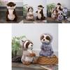 Cute Otter Sloth Raccoon Cartoon Plush Doll For Kids And Collectors