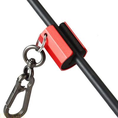 A1A2 Portable Fishing Rod Holders Clamp Fishing Pole Holder Support Clips Adjustable