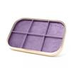 Bracelet Jewelry Display Tray Rings Earrings Organizer Pallet Jewellery Counter Showcase Salver Necklace Ornament Storage Case