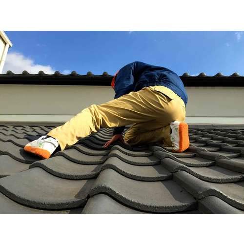 [Margo] Work Shoes for Roofing, Ventilation, Slip Resistance, Flexibility, Heat Resistance, Roof Yakun 03, Unisex Adults, White, 26.0 Cm