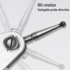 Shang Gong Micrometer & Lever Dial Indicator Set: 0-0.8mm/0.01mm, 0-0.2mm/0.001mm Calibration Tool.