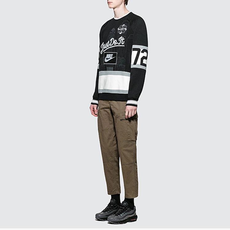 Nike City Edition Sweatshirt Los Angeles Spliced Limited Edition Men Sweatshirt Black AR1986-010