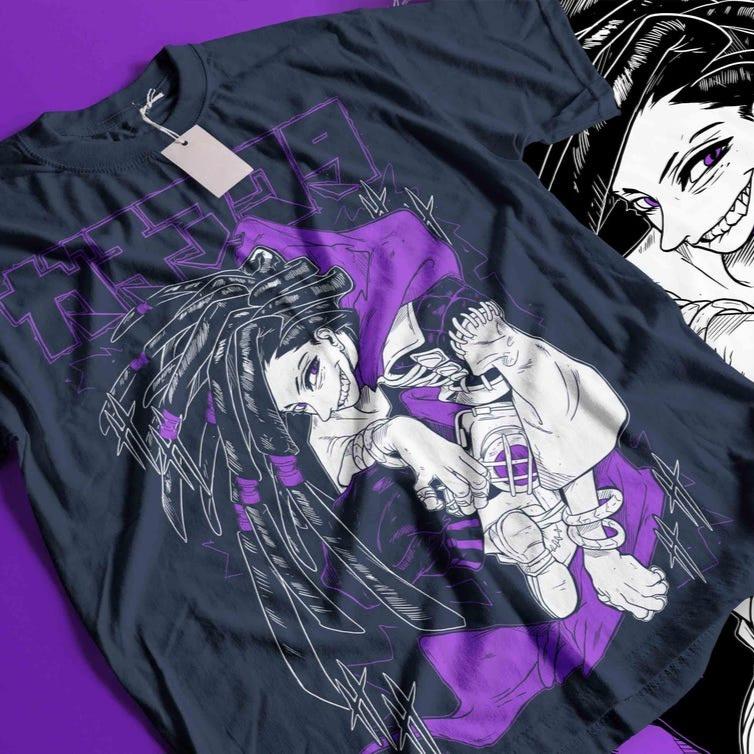 Summer Hot Sale Japan Animation Gachiakuta Jabber Wonger T-Shirt Y2k Gothic Cotton Oversized T-Shirt Unisex Unisex Vintage T-Shirt