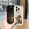 Phone Case: 2D Flat Design Suitable for iPhone 18 17 16 15 14 13 Pro Tiered Protective Case, Rock Dog, Christmas and Halloween Holiday Gift