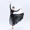 Women's Flowy Xinjiang Dance Costume - Classical, Modern Practice, Lightweight Mesh Swing Skirt