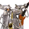 TOOARTS Metal Sculpture A Singing Cat Home Furnishing Articles Handicrafts