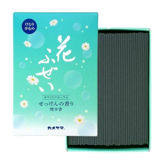 Kameyama Hanafuzei Soap, Small Smoke, Large Size, Approx. 220g, Approx. 500 Sticks, Incense, Low Smoke