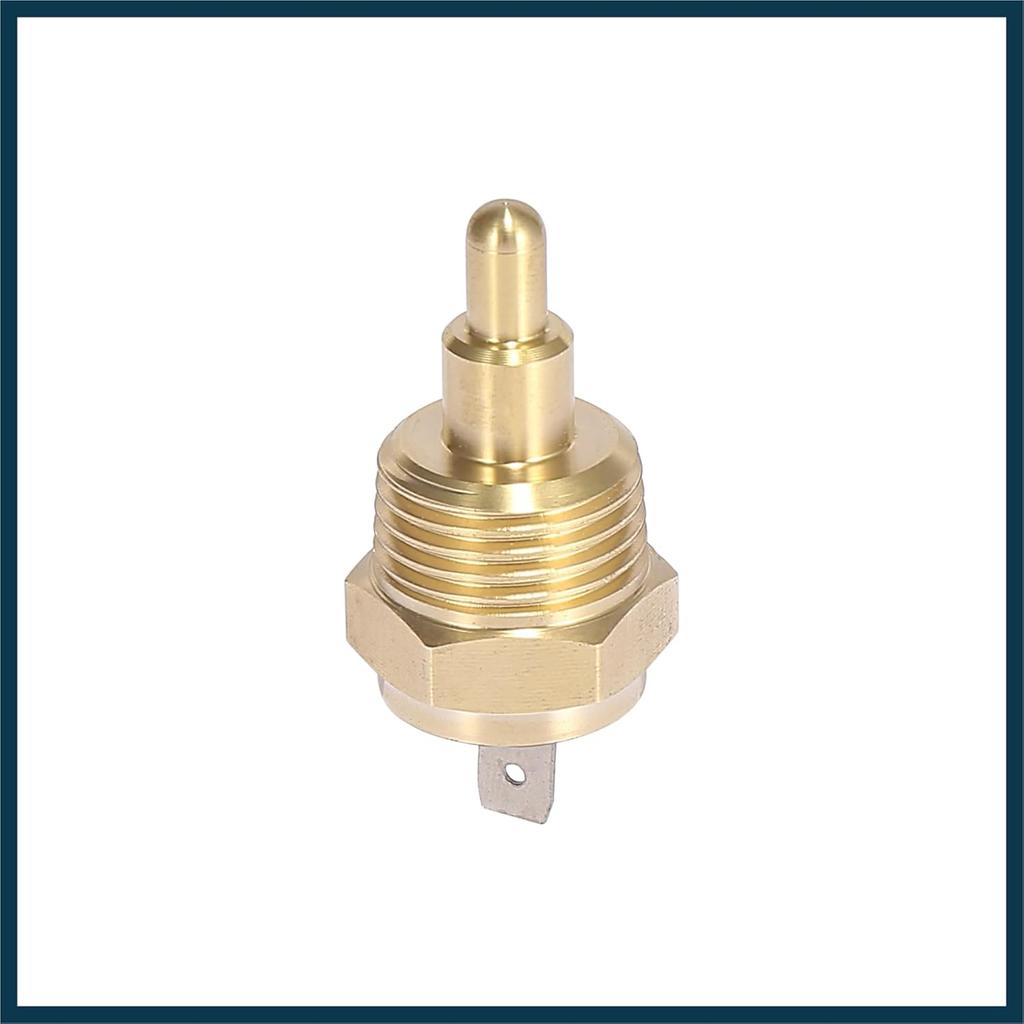Universal Automotive Radiator Engine Cooling Fan Temperature Thermostat Sensor Switch 1/2" NPT 170 Degree on 155 Degree Off Automotive Parts