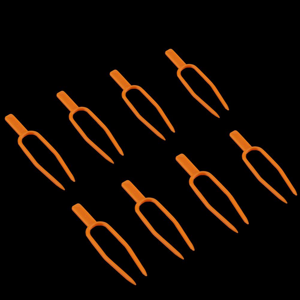 100Pcs Garden Plant Fixing Clips Resusable Stolon Melon Vines Securing Fixer Tool