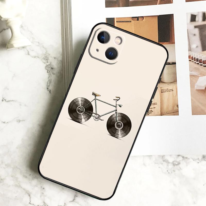 Bike Bicycle Cycling Phone Case For iPhone 17 16 15 13 12 11 14 Pro Max Plus 12 13 Mini 16e 17 Air Cover Coque