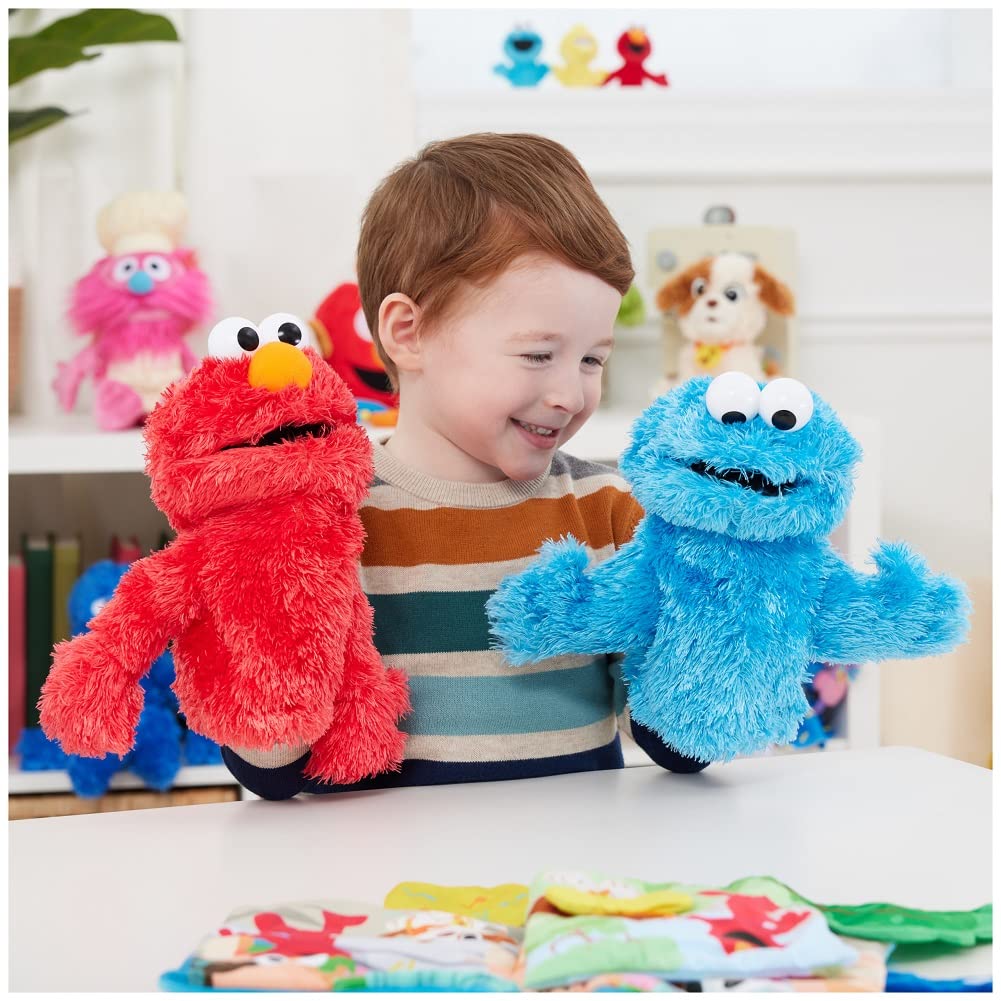 GUND SESAME STREET Puppet Cookie Monster Cookie Monster #75853