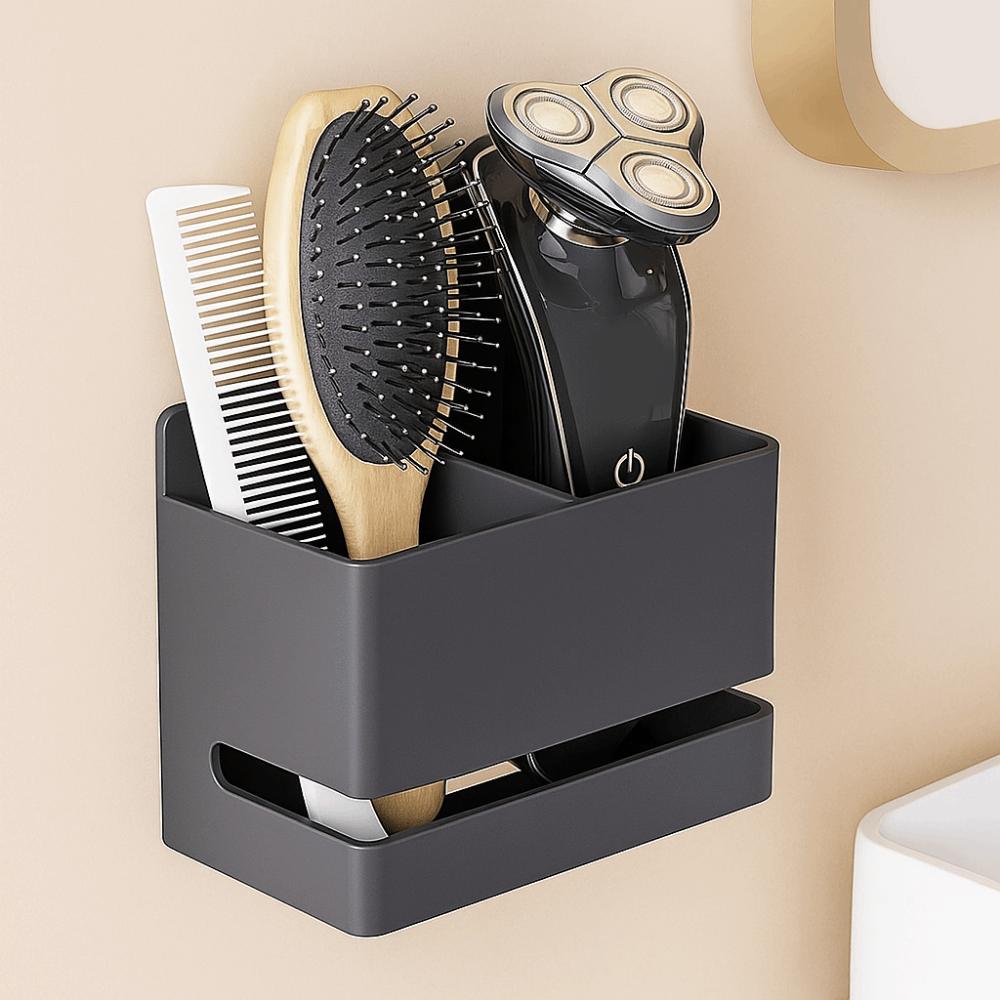 Waterproof Toothbrush Holder Wall Mounted Hair Comb Organizers Toothpaste Holder  Bathroom