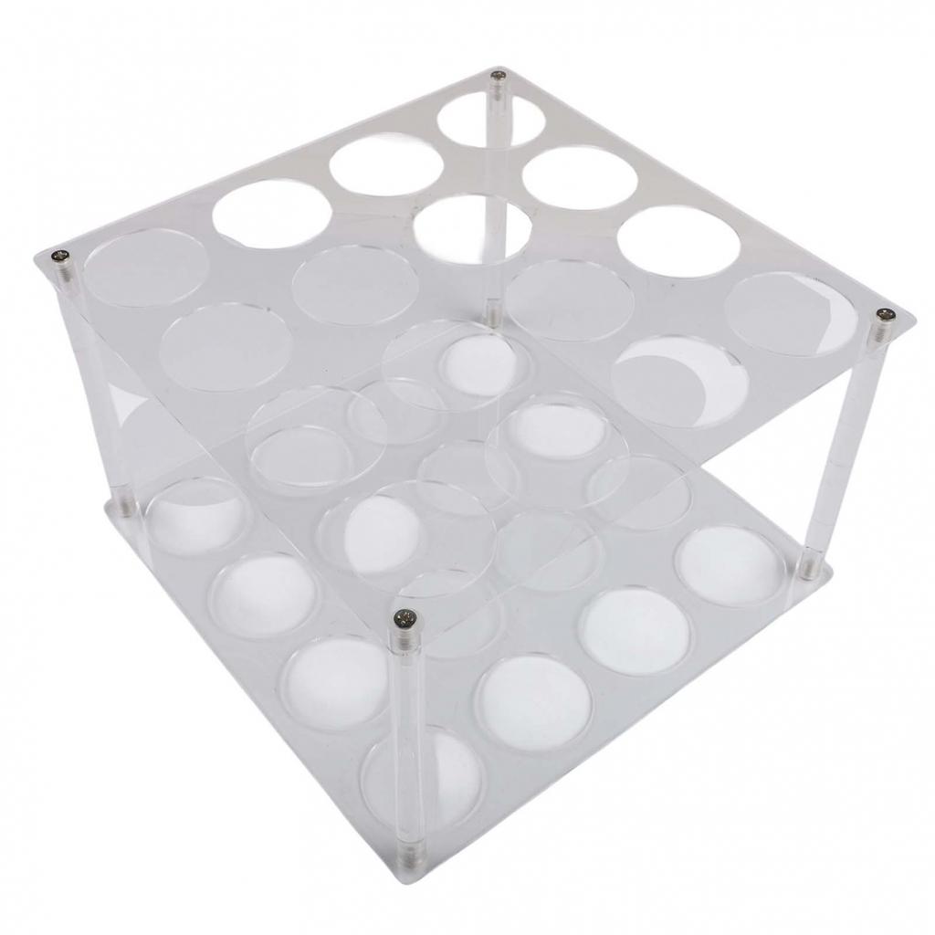 Easily Assemble Removable Vinyl Roll Storage Rack with 32 Holes Available