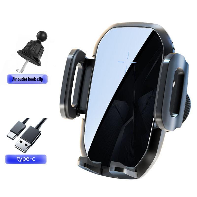 Universal 15W Fast Wireless Car Charger Mount for Apple & Android Phones