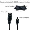 CTRICALVER DC Power Inline Suitable for Light Table and Other DC Power with 2 Switch Jack Connectors 5.5x2.1mm Cable, Bars, Lamps, Connectors, On/Off