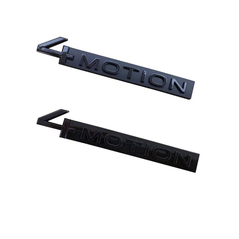 1Pc 3D ABS Car Styling 4Motion Rear Trunk Fender Emblem Badge Sticker Decal for Tiguan Touareg Tayron Golf