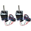 ABKP-2 Stück Supermotor 42STH48-2804AH(40R) Nema 17 Schrittmotor für 3D-Druckerteile Voron Vzbot Langes Wellenmontage