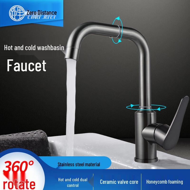 

Lingjuli High Arc Kitchen & Bathroom Faucet