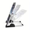 Multi functional foldable tablet stand - suitable for various devices, lightweight laptop support,