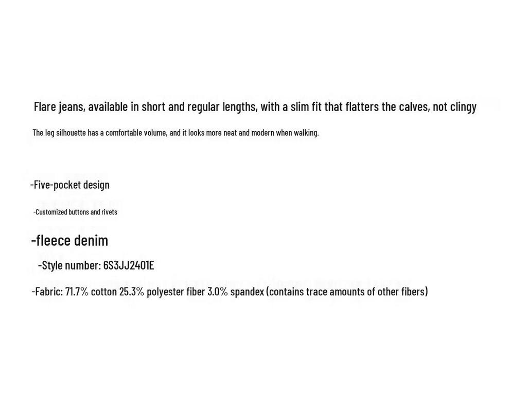 MISS SIXTY Women's High-Waist Slim Fit Flared Brushed Jeans