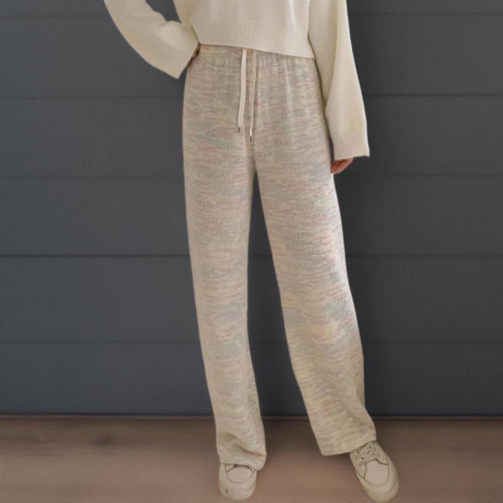 New Arrivals Open Run Women Pastel Toweling Pants Fall Homewear
