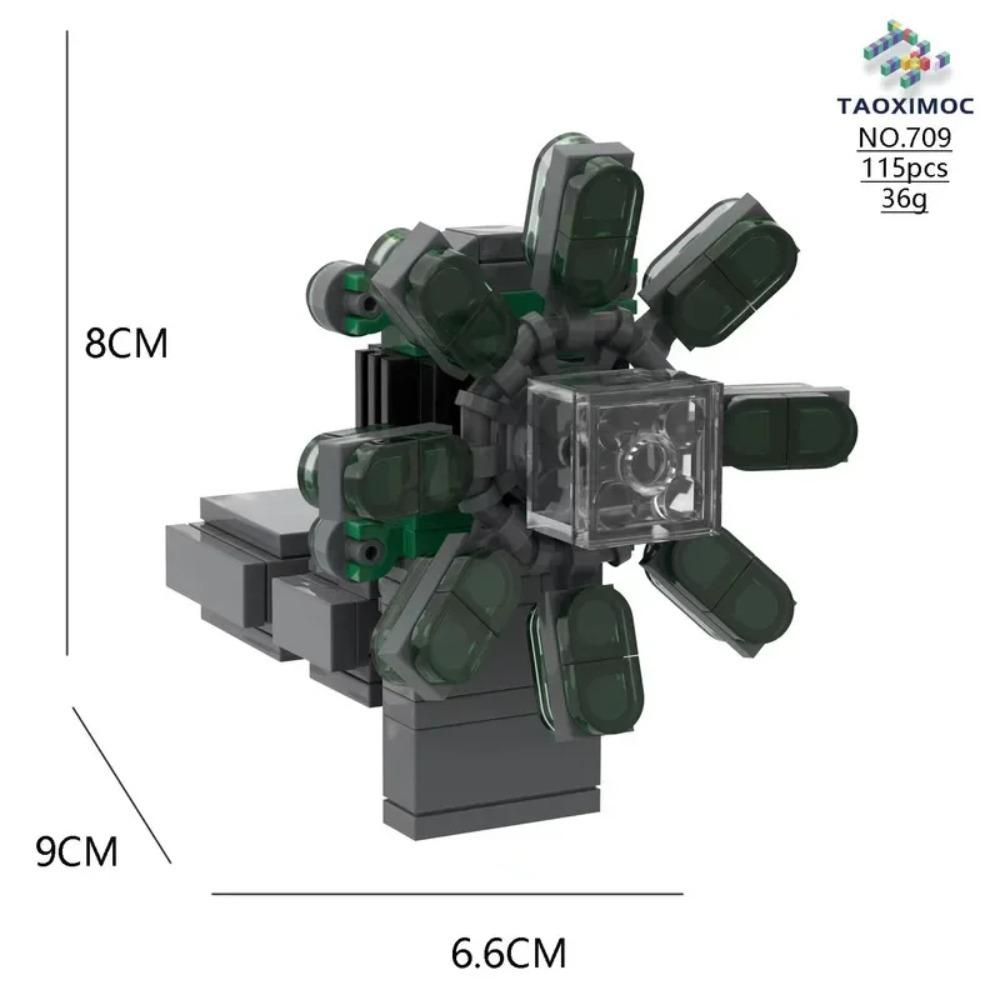 Zoonomaly Zoo Blocks Figure Toy Zoonomaly Block Set Horror Game Figure Zoonomaly Brick Guard Cat Koala Monster Animals Building