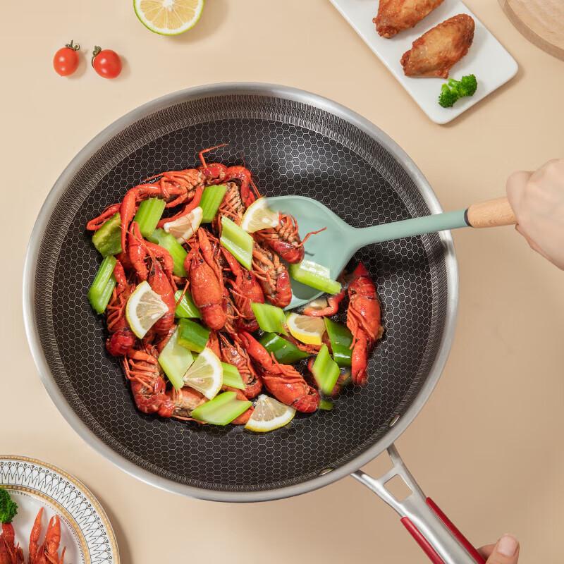 Kang Ba He Beechwood Silicone Spatula