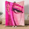 1pc KPop Demon Hunters30 Blanket, Gift, for Men and Women, Soft Blanket, Good for Sofa Bed Couch Travel, Lightweight Flannel Blanket