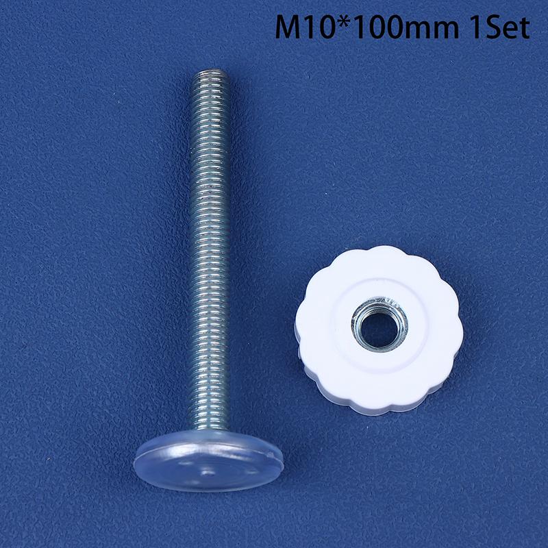1Set White M8 M10 Baby Gate Spare Kit Pressure Fit Spindles Screw Bolts For Safety Gates Gate Accessories Bolts