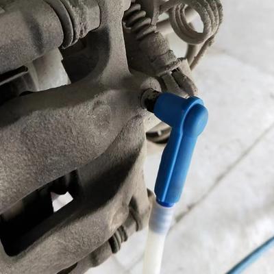 Kit di connettori per fluido del sistema frenante per auto da 5 pezzi, tubo di pompaggio dell'olio per auto, connettore per cambio dell'olio dei freni, strumento di riparazione dell'auto